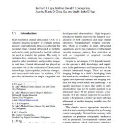 Cranial US book chapter 2025